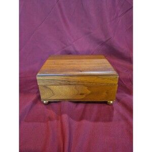 Vintage Decatur Industries Musical Jewelry Box With Thorens Movement